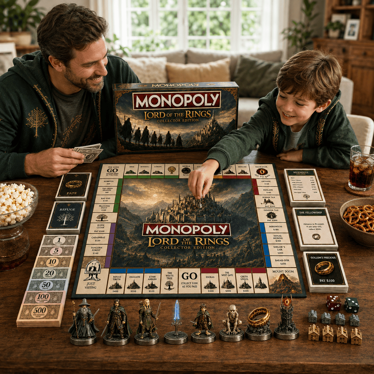 Premium LOTR Board Game TTTT
