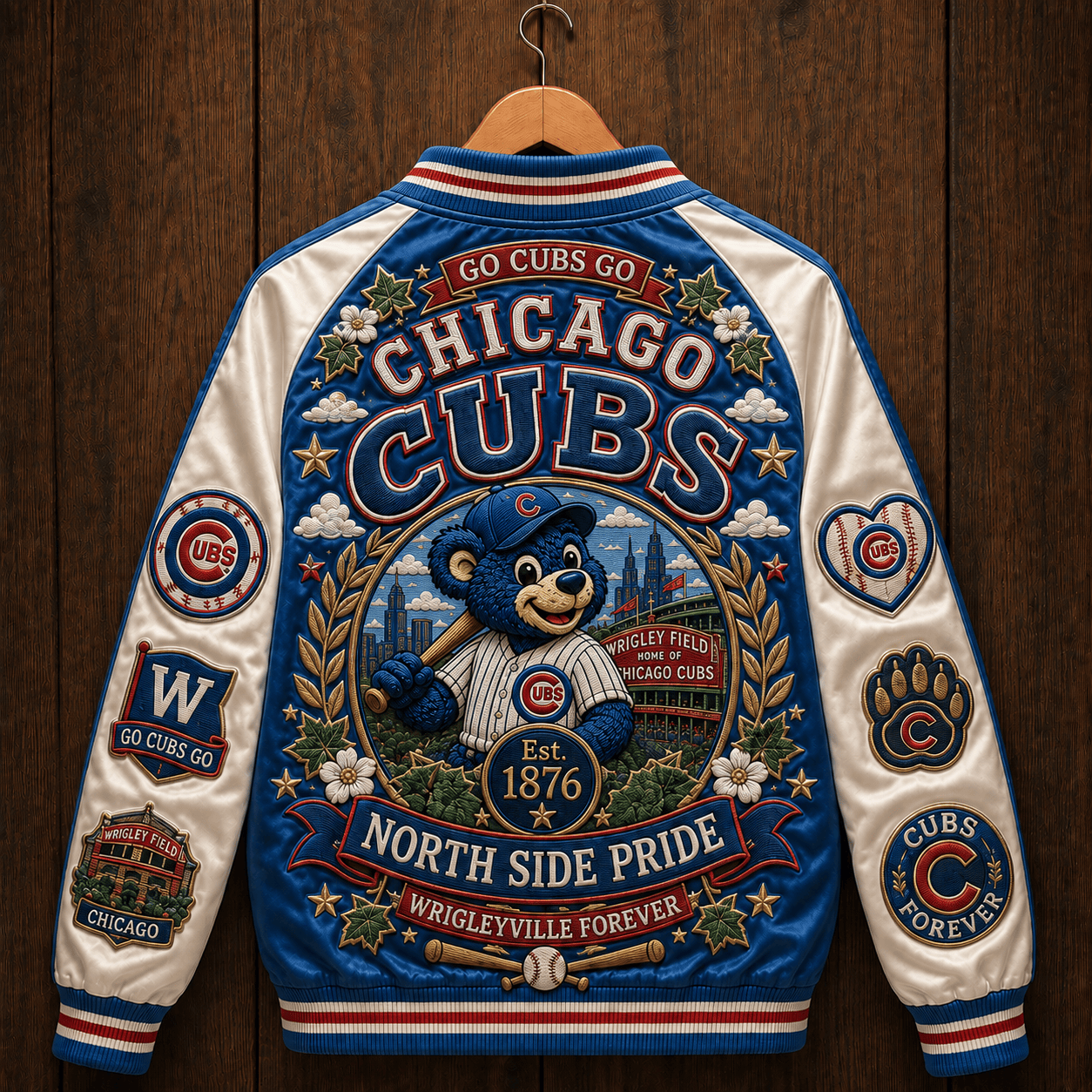 PREMIUM CCC SATIN BASEBALL JACKET NTNA