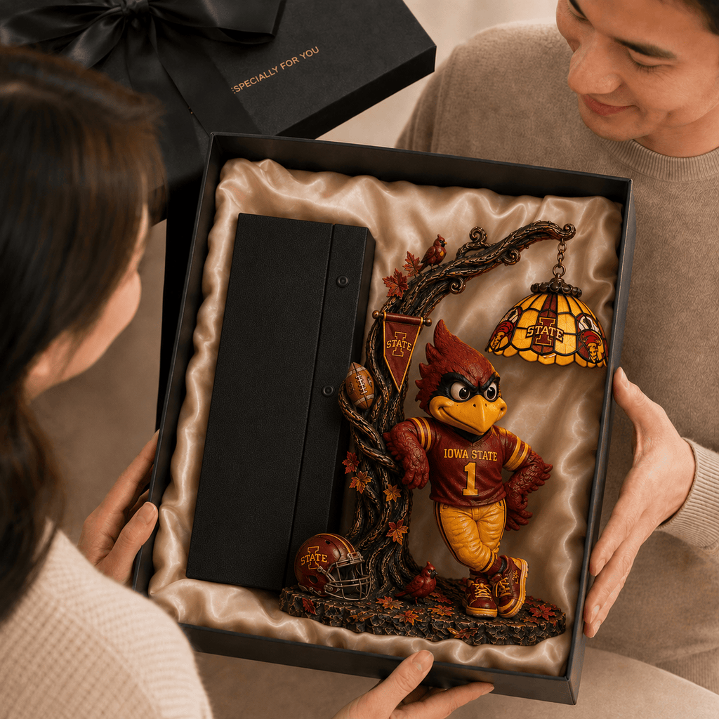 Premium ISC Bookshelf Figurines Lamp PDL