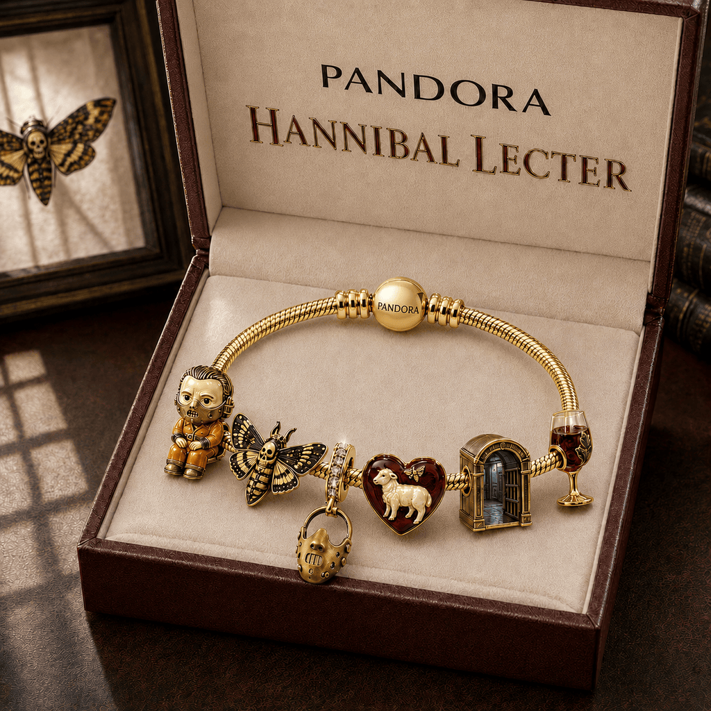 HLBL Gold Charm Bracelet Set TMH